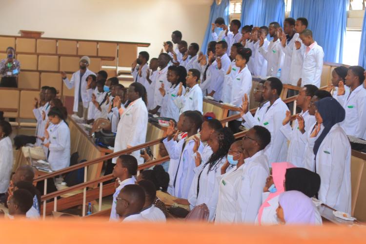 White Coat Ceremony for First-Year Students 12