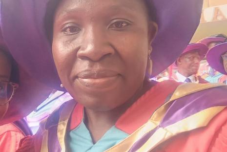 DR. NILLIAN MUKUNGU CONFERRED WITH DOCTOR OF PHILOSOPHY DEGREE